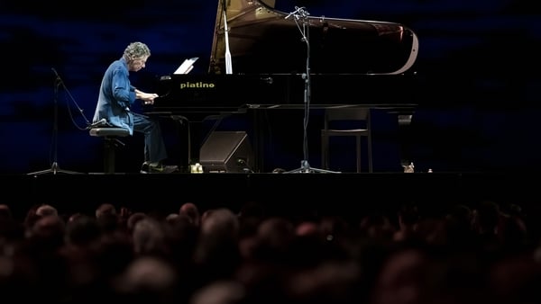 Chick Corea performing in Turin, November 2018.
