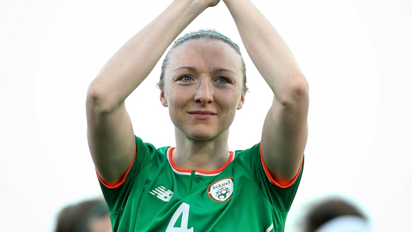 Louise Quinn's header came in the 62nd minute of the game