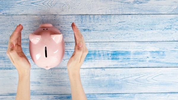 Households were saving nearly €1 for every €4 they spent between January and March