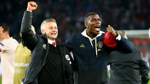Solskjaer has been central to improving the form of record signing Paul Pogba