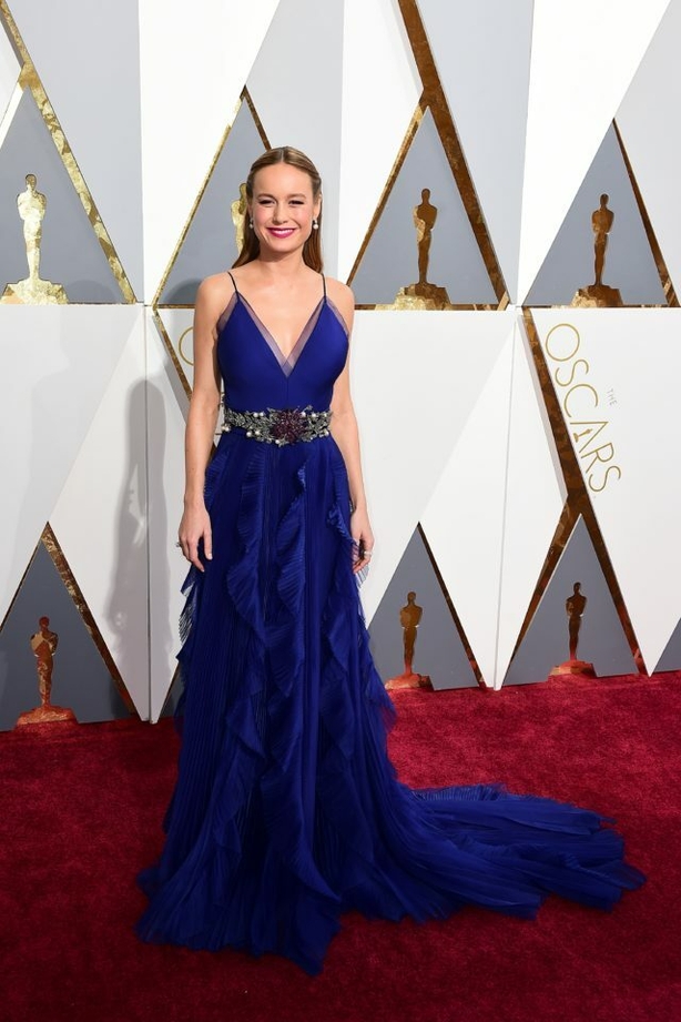 Brie Larson arriving at the 88th Academy Awards (Ian West/PA)