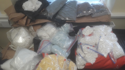 The drugs were recovered last night at a house in Navan