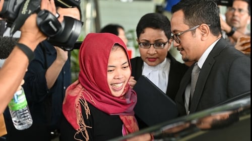 Rezultate imazhesh pÃ«r Kim Jong-nam murder: suspect Siti Aisyah released after charge dropped