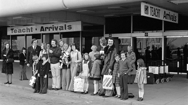 Irish Eurovision delegation arrive home