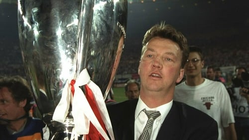 Van Gaal's crowning achievement was winning the Champions League with Ajax in 1995