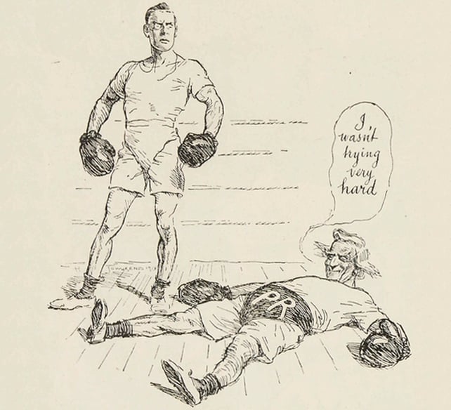 Century Ireland Edition 148 Proportional Representation Cartoon, Punch 22 May 1918