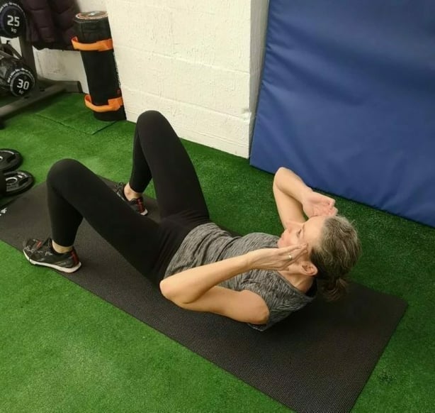 Abdominal crunch (Chris O'Rourke/PA)