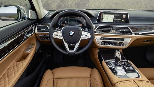 BMW car interior