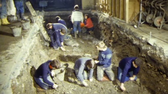 Archaeology Dig at new Triskel Arts Centre