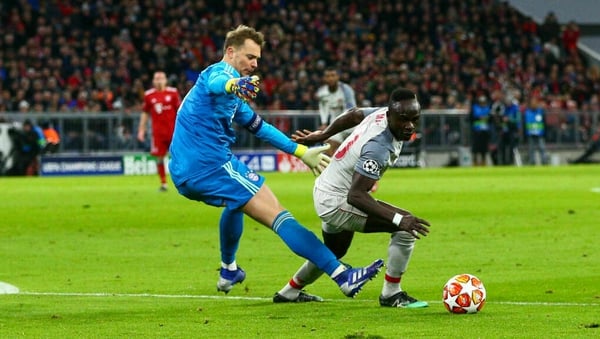 Sadio Mane turned on the style against Bayern Munich