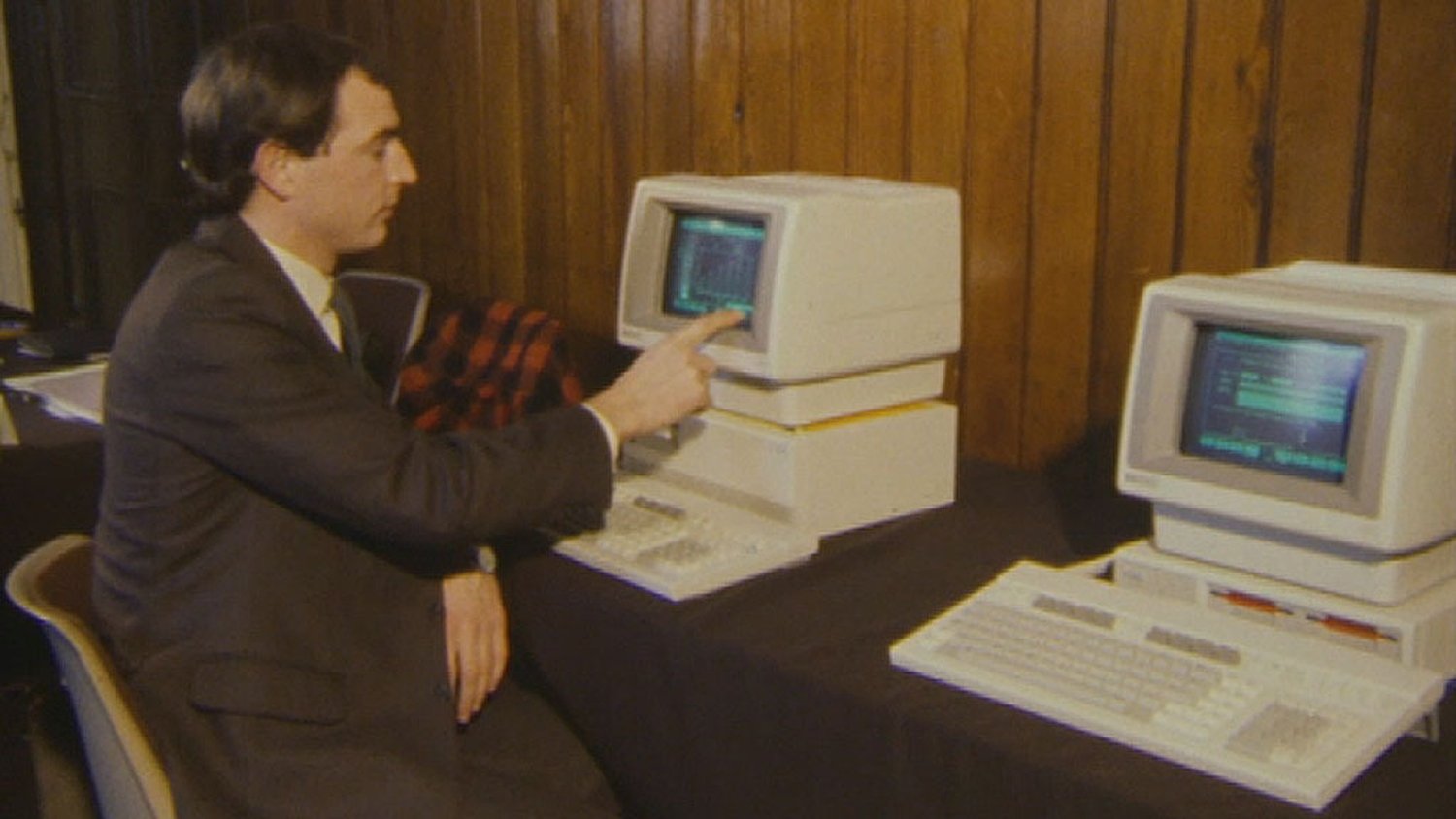 RTÉ Archives Technology First Touchscreen Computer