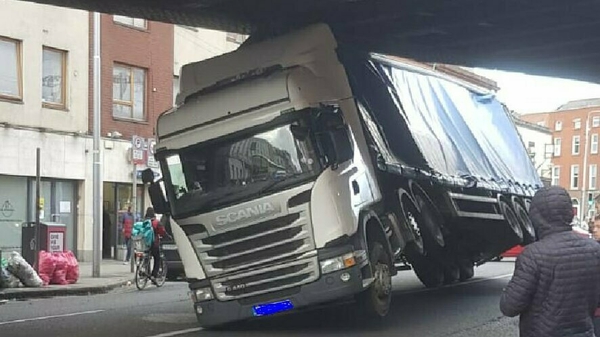 The crash happened at around 1pm (pic: Iarnród Éireann)