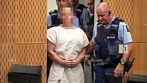Australian-born Brenton Tarrant appeared in court in Christchurch