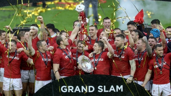 Wales celebrate a third grand slam under Warren Gatland
