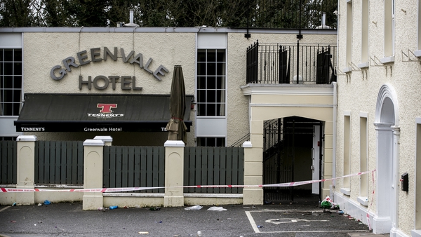 Hundreds of young people had been queuing outside the hotel when the tragedy unfolded