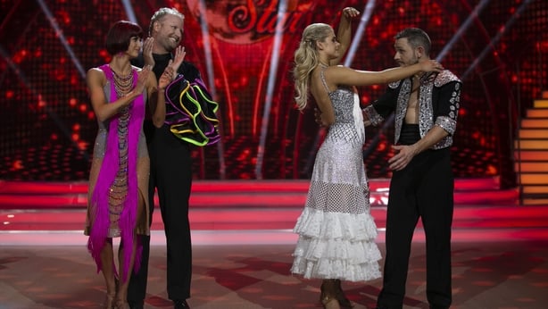 Johnny Ward and Emily Barker with Fred Cooke and Giulia Dotta