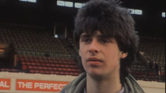 Footballer Niall Quinn (1984)