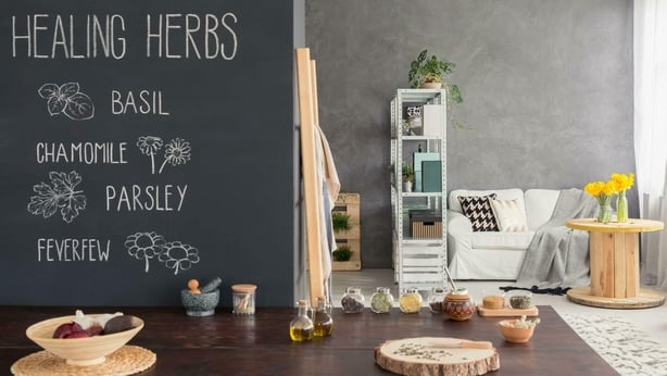 Order and planning are at the heart of a Virgo home, with a wall painted in blackboard paint for lists and notes (ScS/PA)