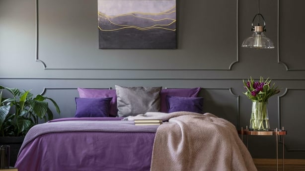 Deep purple – a keynote colour for a Sagittarian home (ScS/PA)