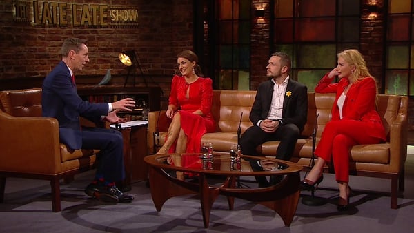 Mairead, Johnny and Cliona joined Ryan Tubridy on Friday's Late Late Show