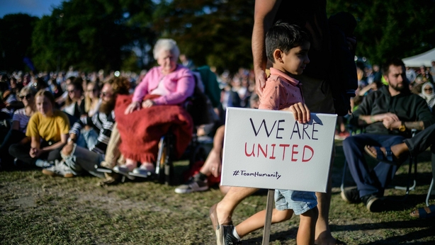 "Hatred cannot drive out hatred, only love can"