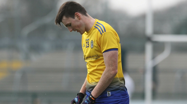 Roscommon's Hubert Darcy following his county's relegation