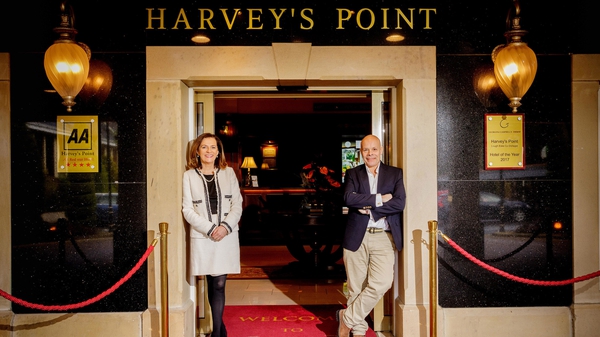 Deirdre McGlone and Marc Gysling have sold Donegal hotel Harvey's Point