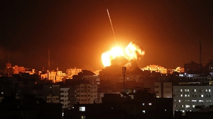 The Israeli military carried out out strikes on Hamas targets in Gaza