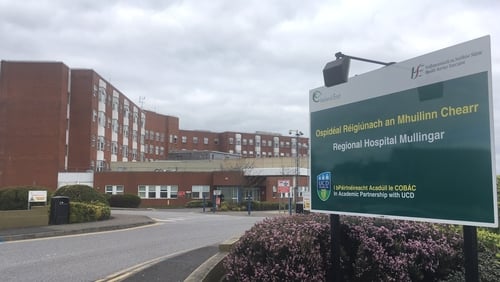 Regional Hospital Mullingar said 'every effort is being taken to reduce the spread of Covid-19 at this time'