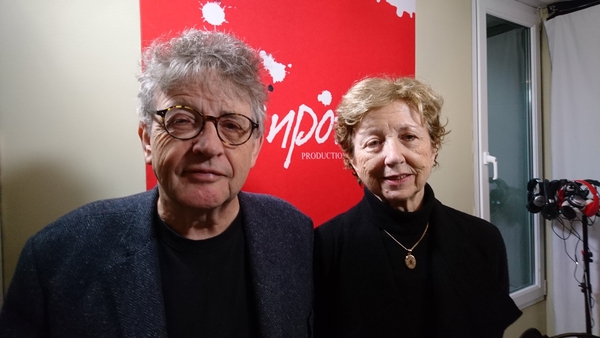Paul Muldoon and Poetry Programme host Olivia O'Leary