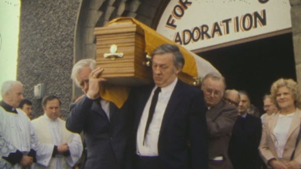 Kathleen Behan's funeral.