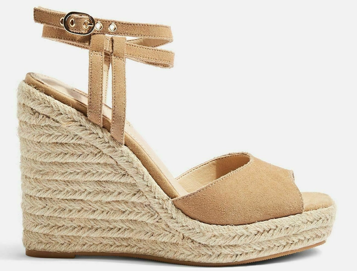 Whitney beige deals espadrille wedges