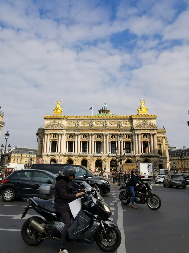 What better place than the streets of - Maison de la Moto