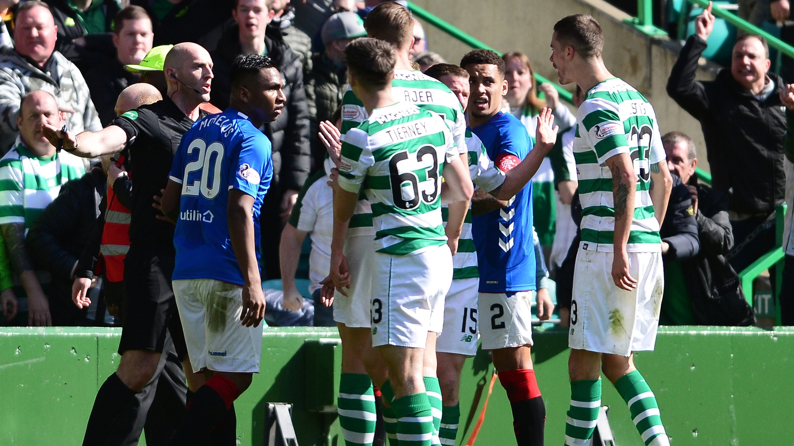 Celtic edge closer to title with Glasgow derby win