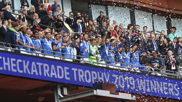 Portsmouth lift the Checkatrade Trophy