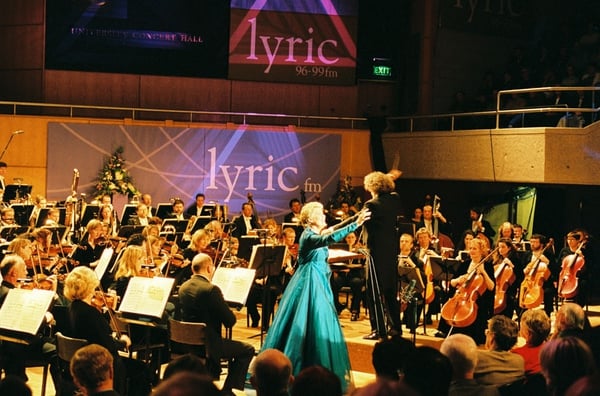 Lyric FM Gala concert back in 1999 when it first launched.