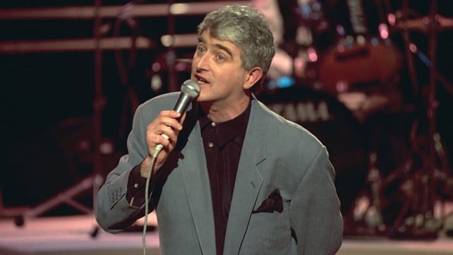 Dermot Morgan performing on 'The Late Late Show' (1992)