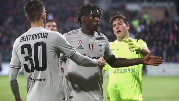 Juve defender Leonardo Bonucci claimed team-mate Kean should take 