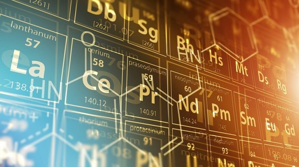 The periodic table: 