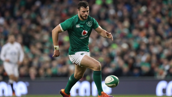 Robbie Henshaw's last outing was in the Six Nations defeat to England