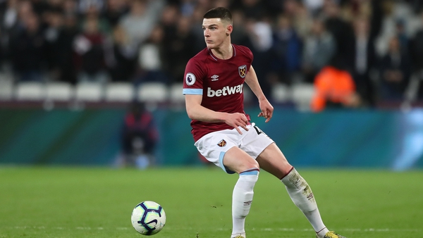 Declan Rice could be set for a summer move to Old Trafford