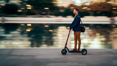 Are electric scooters vehicles or "vehicles"?