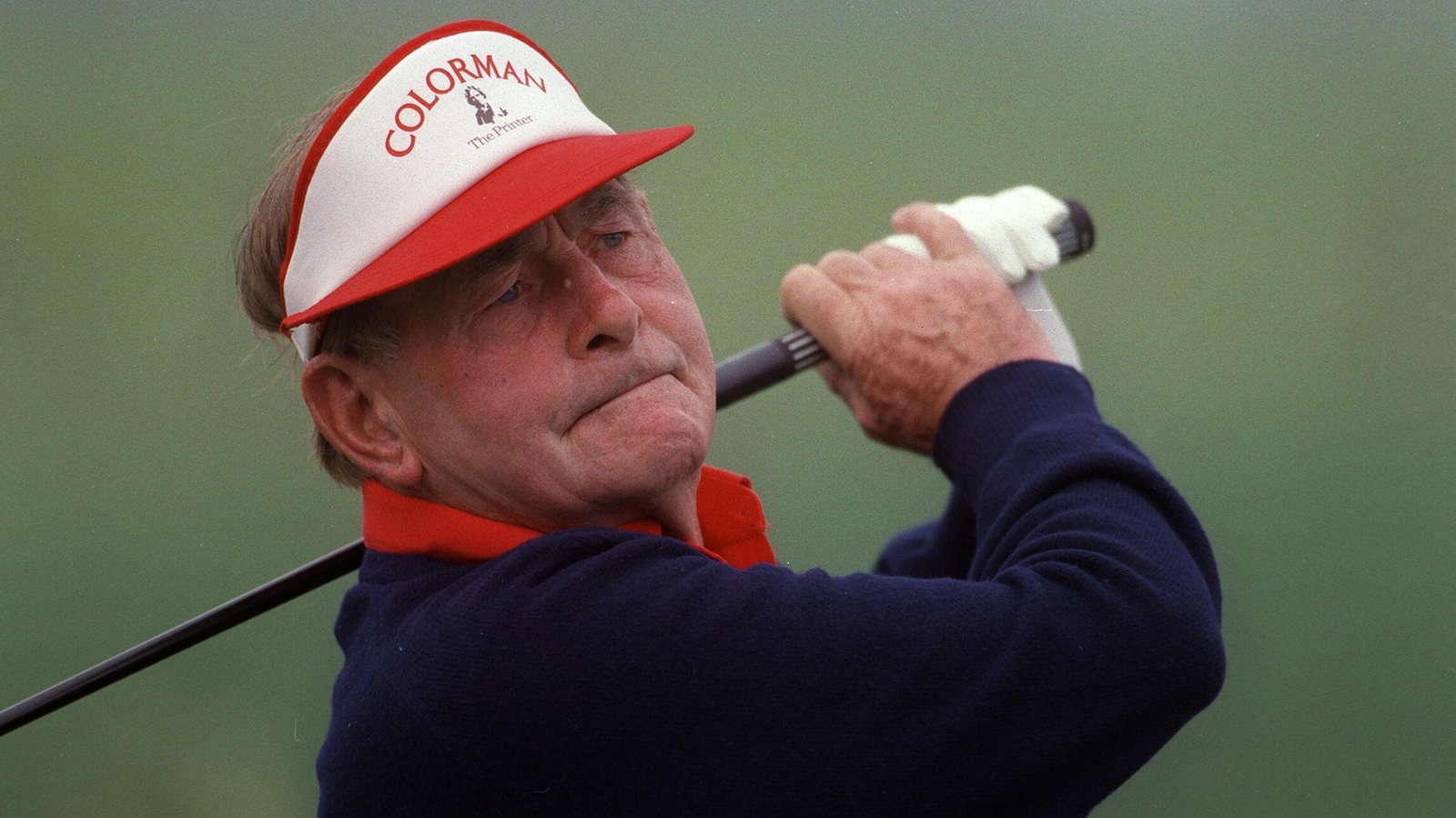 Image - The legendary Christy O'Connor Senior at the 1997 Irish Seniors Open