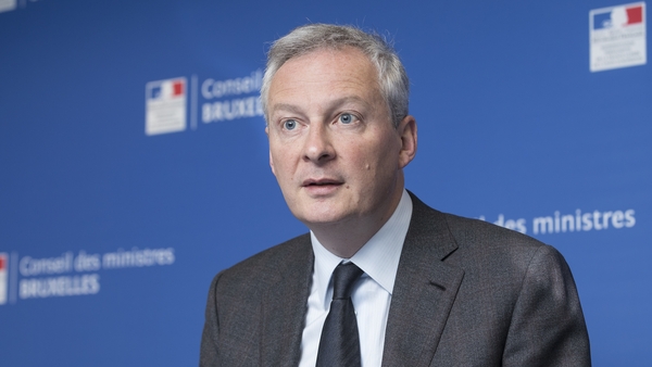 French Finance Minister Bruno Le Maire said they are determined to implement a tax on the largest digital companies