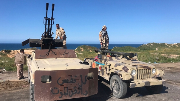 Forces loyal to Libya's UN-backed unity government guard Tajura, a coastal suburb of the Libyan capital Tripoli