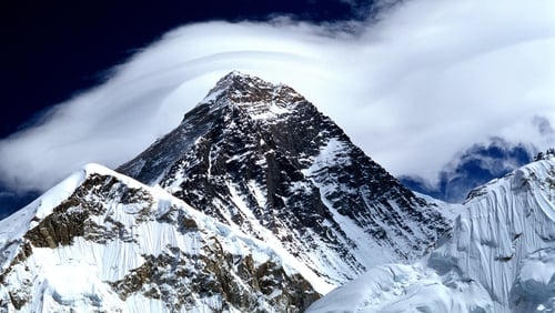 The agreed height of Mount Everest is now 8,848.86 metres