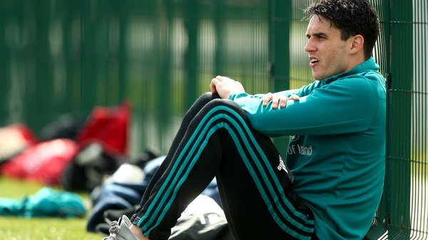 Joey Carbery will most likely be watching from the sidelines next week