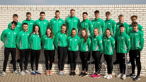The Irish team for the 2019 World Championships, World Junior Championships and European Junior Championships