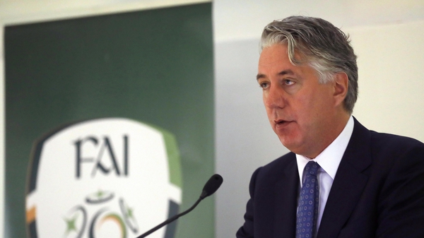 John Delaney's offer to step aside was accepted by the FAI board today