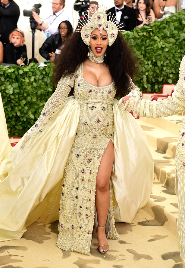 Met Gala: Cardi B joins Anna Wintour on  in place of event